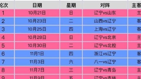 2025-2026赛季CBA第38轮推倒积分榜 上海19连胜提前夺冠